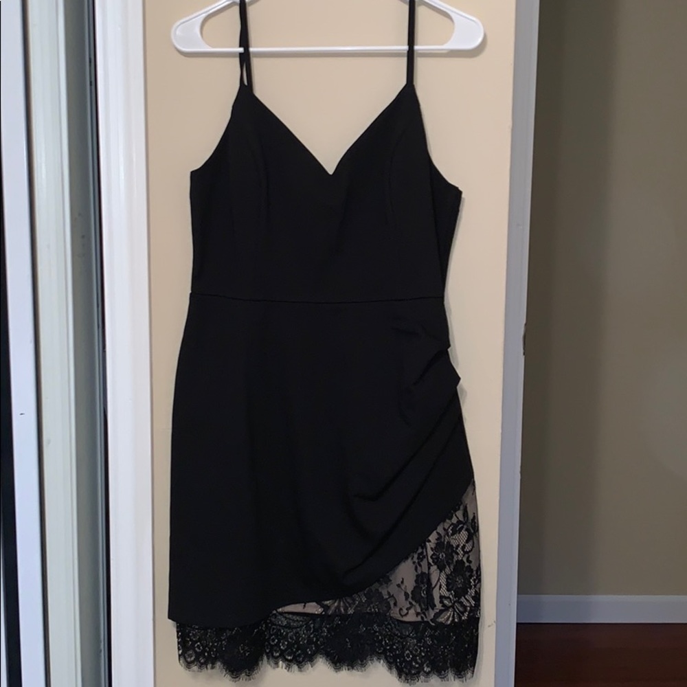 Lulus Black Lace Dress